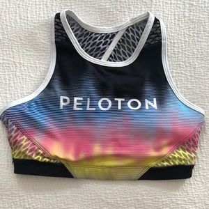 Peloton x WITH High Neck Sports Bra NWOT